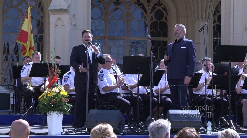 Hudba hradní stráže na zámku Lednice, foto 09