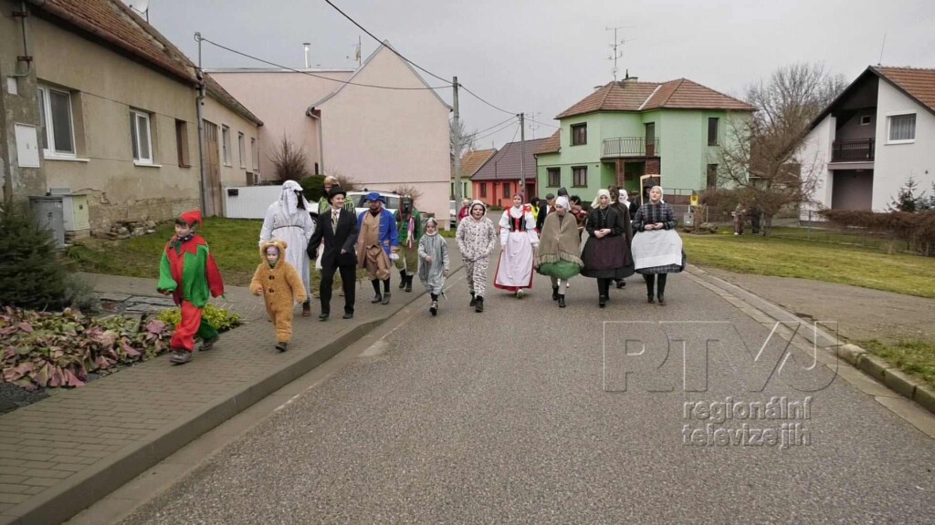 Fašankovou obchůzku v Bulharech zajistil NS Hrozének, foto 05