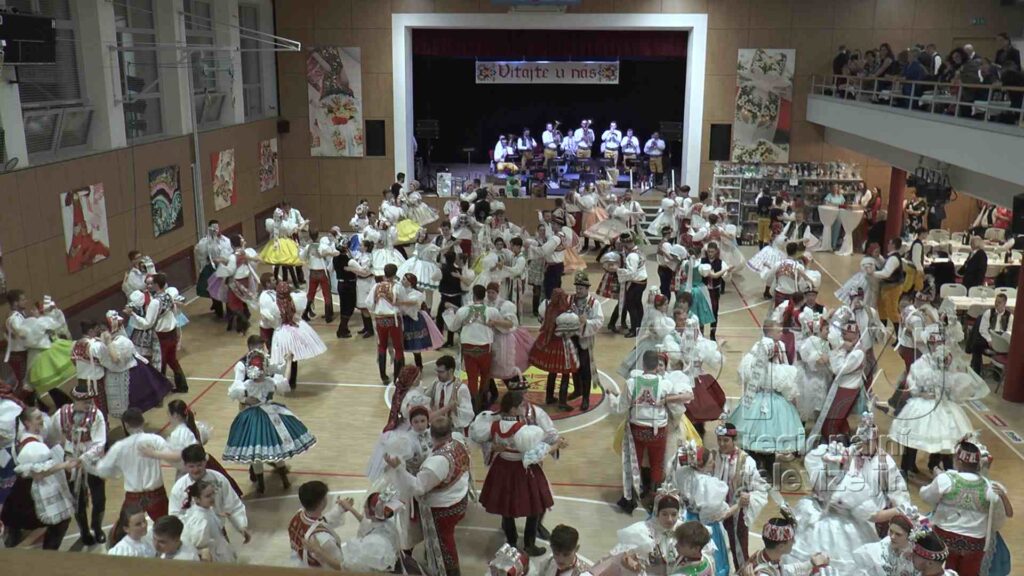 Ples v Moravské Nové Vsi navštívili krojovaní až ze Slovenska, foto 07