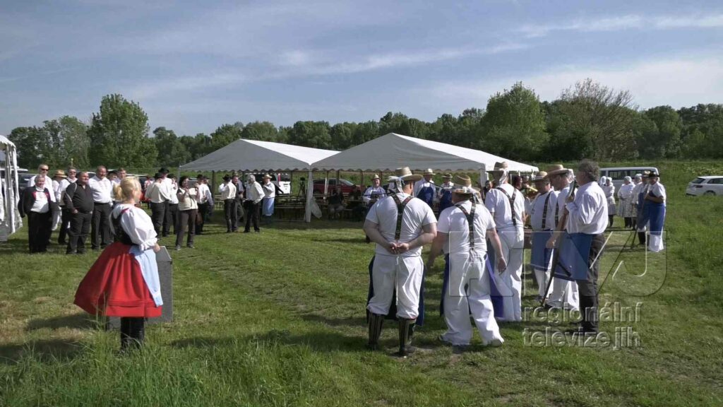 Sekáči v Bulharech soutěžili v délce pokosu i výšce stébla, foto 02