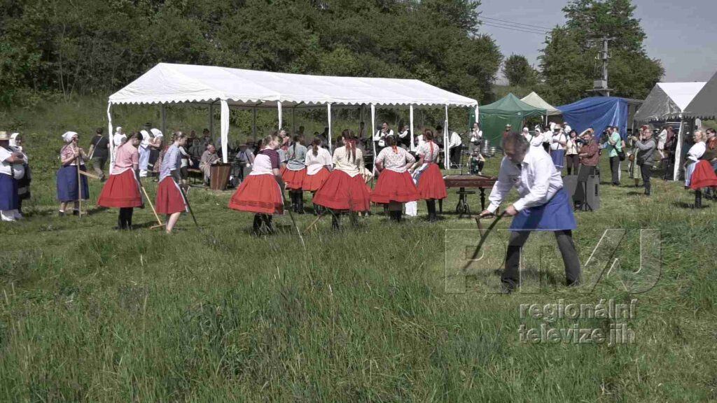Sekáči v Bulharech soutěžili v délce pokosu i výšce stébla, foto 08