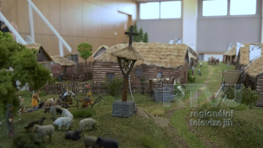 Modelářský kroužek z Moravské Nové Vsi představil unikátní model obce ze 13.století, foto 08