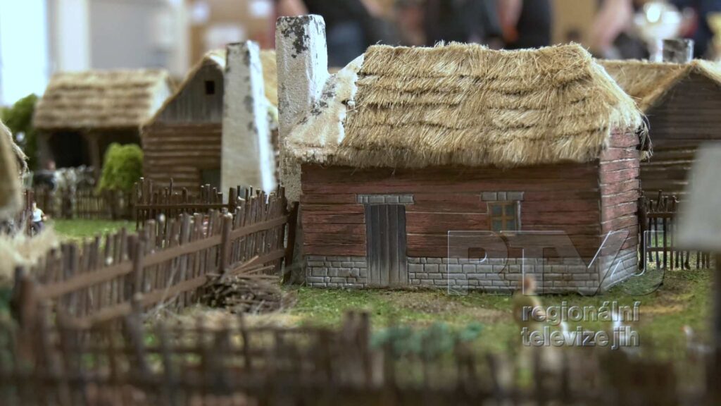 Modelářský kroužek z Moravské Nové Vsi představil unikátní model obce ze 13.století, foto 09