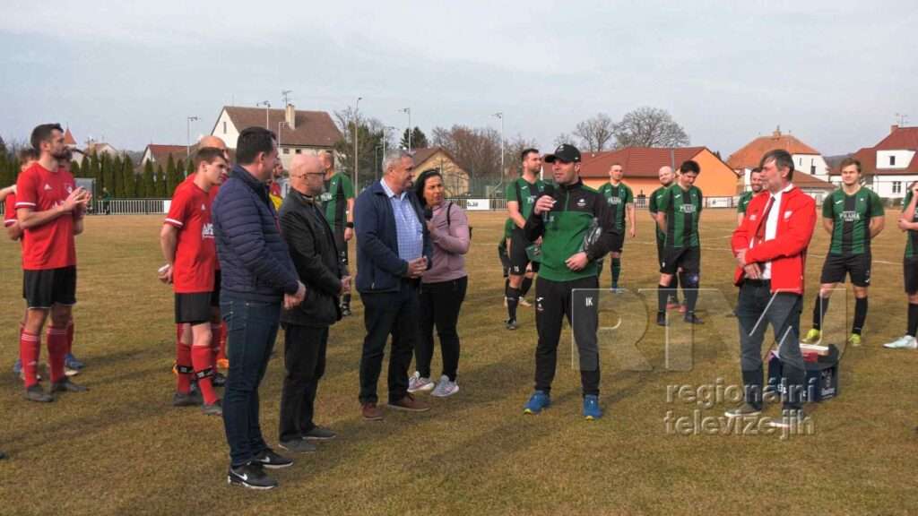 Přátelský fotbalový zápas mezi Dolními Dunajovicemi a Arbergem upevnil spolupráci, foto 03