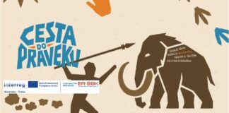 Grafika přeshraničního projektu Cesta do pravěku