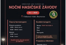 Noční hasičské závody v Brumovicích
