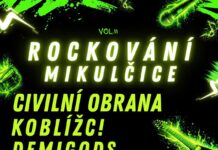 Plakát festivalu Rockování Mikulčice 2026