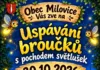Uspávání broučků s pochodem světlušek v Milovicích
