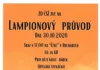 Lampionový průvod v Bulharech
